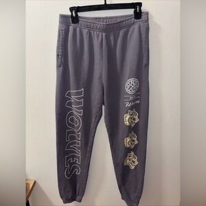 Darc Sport Weightlifting 'Wolves' Graphic Jogger Pants size M